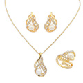 18k Gold Dimond Jewelry Set Pearl 925 Sterling Silver